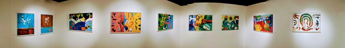 NicCorke's tweet photo. Last couple of days of @AndrewMarr9 Angels &amp; Open Windows exhibition @NicCorke https://t.co/PG7qIhQ6xt sponsor of the #JMPP2018 #painting #gillianayres #henrimatisse #peterlanyon
 Open 10am - 2pm Fri &amp; Sat #IB18 #biennial #Marr  #Marrshow view catalogue https://t.co/WIefRLSgzc https://t.co/qILqaVRP5s