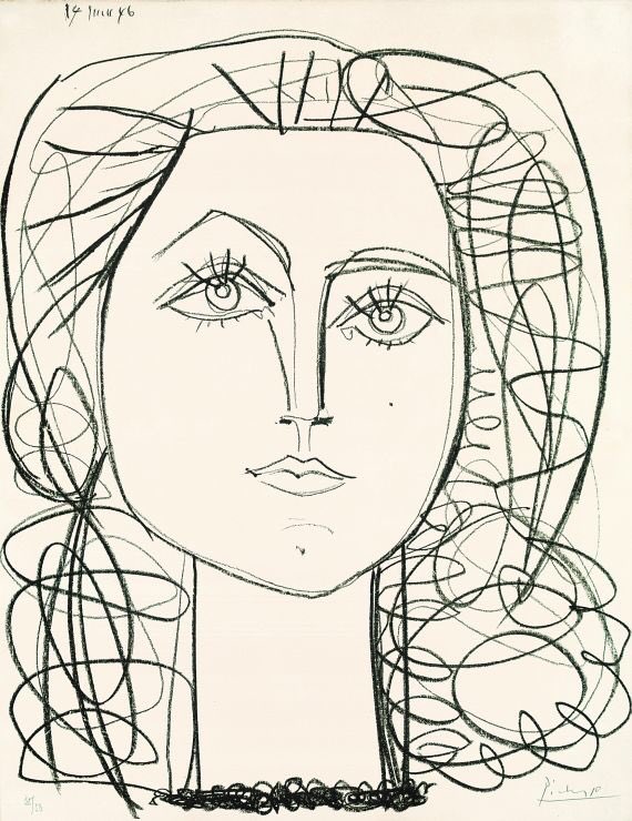That face...
#FrancoiseGilot #Picasso