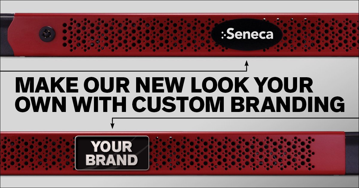 SenecaData's tweet image. Take our Seneca Network Video Recorders (NVRs), featuring the Intel® Xeon™ Silver Processor, and services you expect from us further by making this look your own with custom branding and imaging. hubs.ly/H0d91zT0