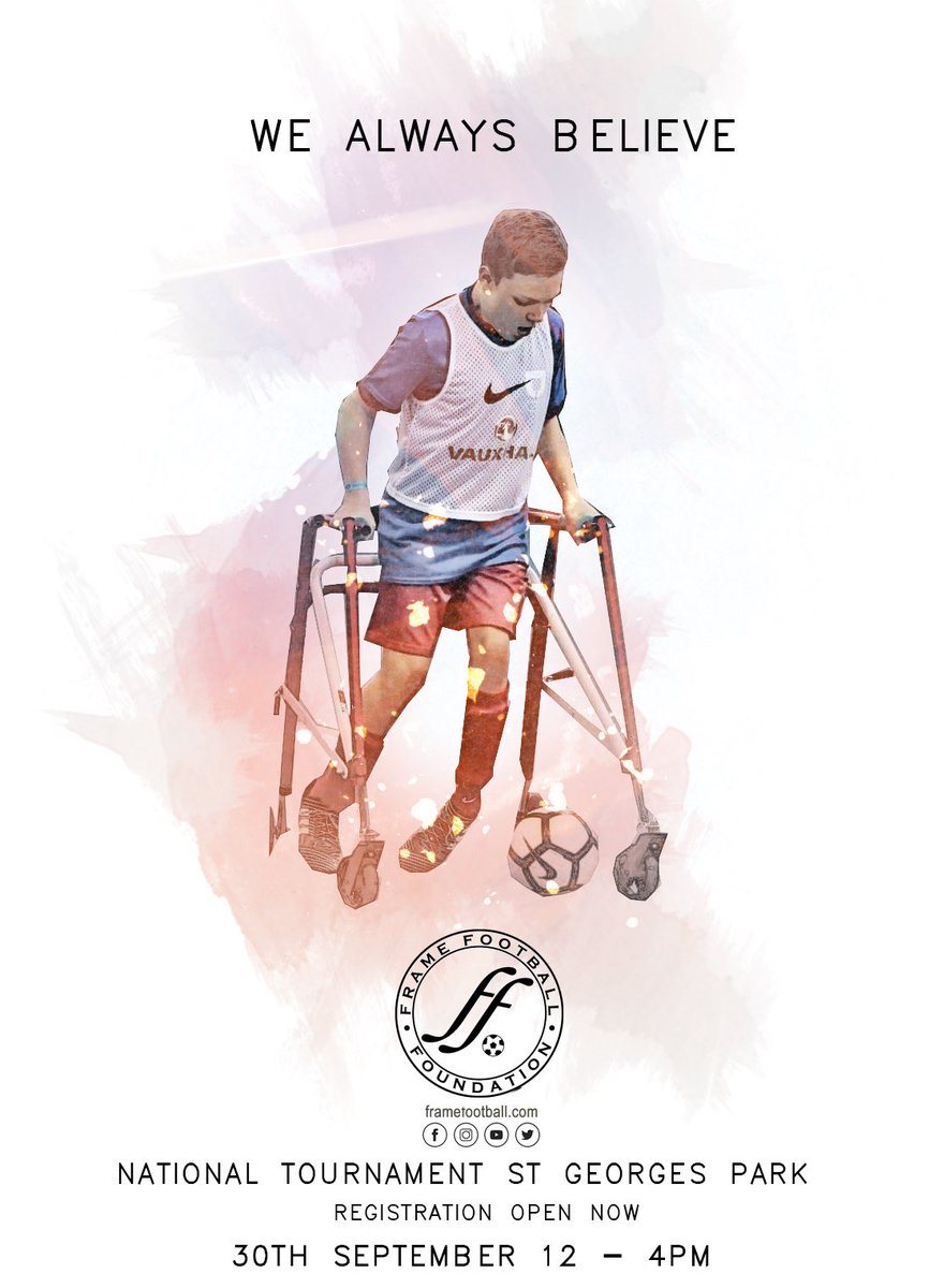 This one is going to be epic.. get involved #framefootball