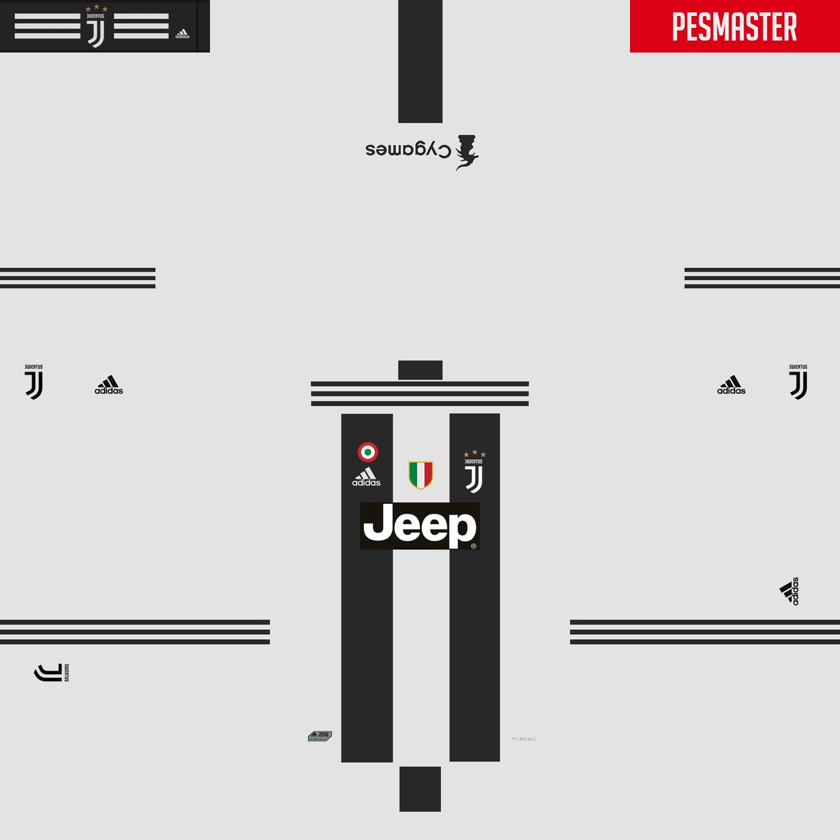 ポコ Takahiro ユベントスのユニフォーム作ってみた 初めてあってるか分からんけど Pes18 ウイイレ18 ウイイレエディット Pesedit ユニフォーム Juventus