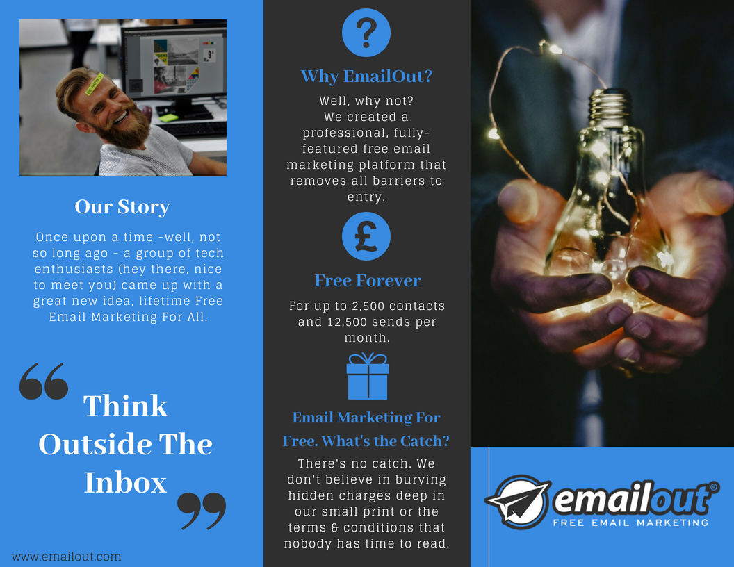 EmailOutTwit's tweet photo. Fully-featured #FreeEmailMarketing for ambitious #entrepreneurs whose #Businesses are in the #startup and super-growth stages. Not possible, you think. Wrong - it is with @EmailOutTwit. And this is our story. #businessgrowth #marketingnews #EmailMarketing #MarTech https://t.co/z1PZVyCSPa