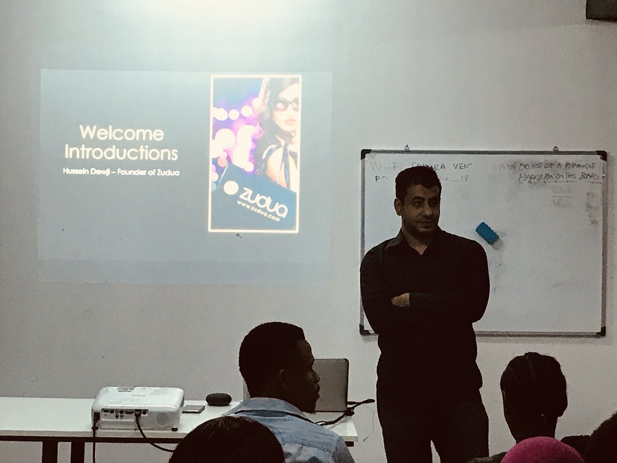 musakamata's tweet image. #Headerfile is happening now @VenturesSahara discussing e-commerce trend in Tanzania @Zudua_Com