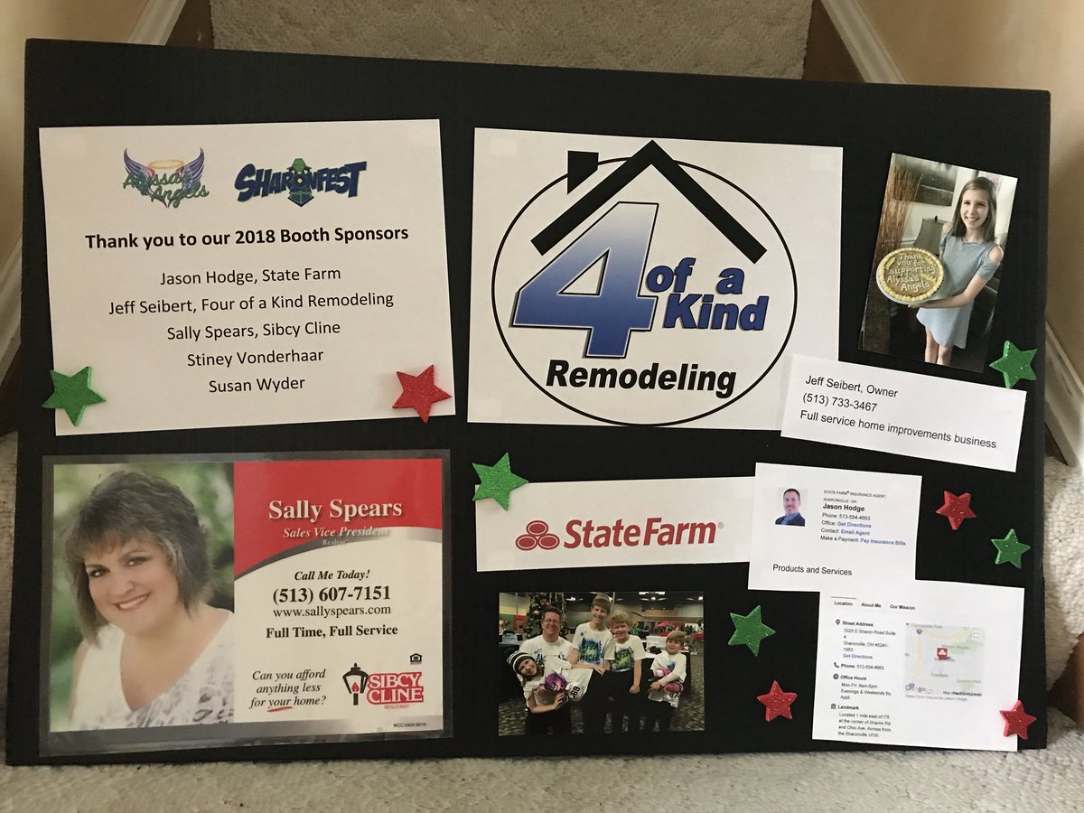 AmyGoohsHard's tweet photo. @Sharonfest2017 @ArthritisFdn Signage is ready to go. Our list of people to thank is countless. From our bake sales &amp; raffles to our Minute to Win It tournaments &amp; #Sharonfest booth, we appreciate your year-round support! #AlyssasAngels couldn’t exist without your generosity! https://t.co/sPG2cEYHSG