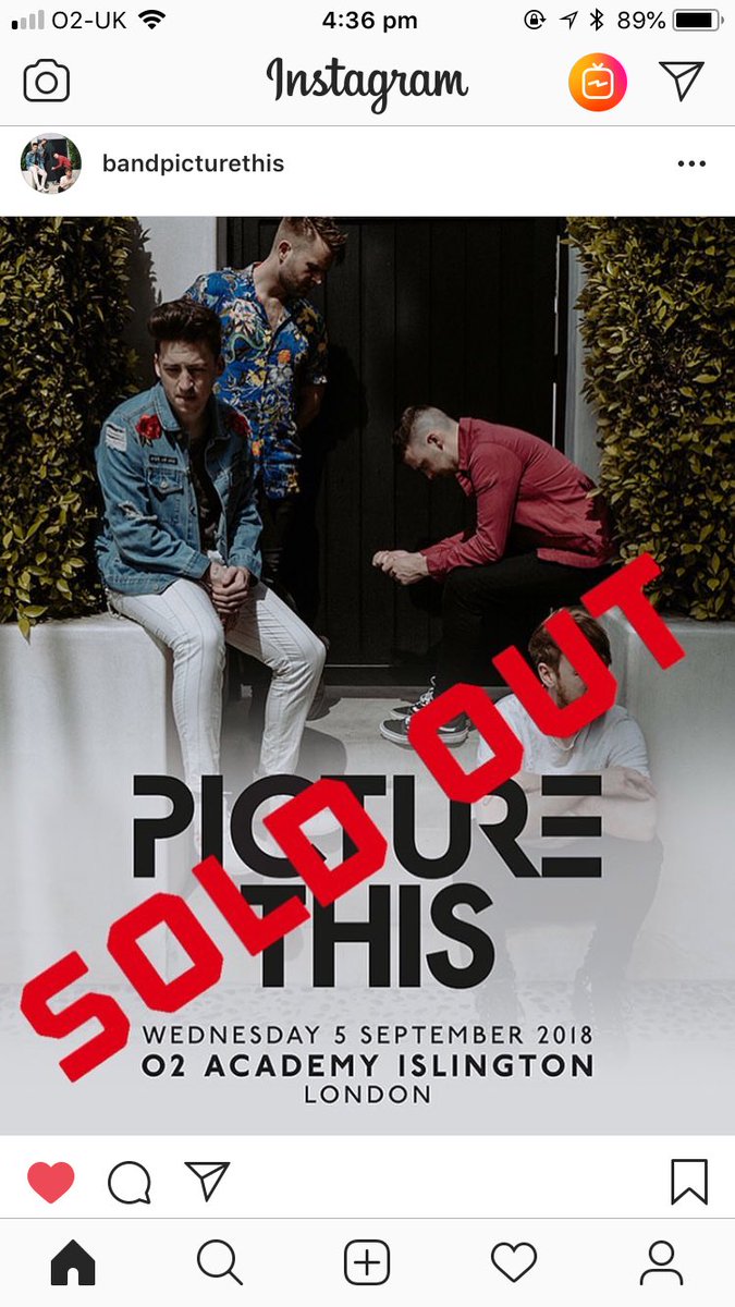 loves_irish's tweet photo. Absolutely gutted. I was planning on buying a ticket once I got home but okay 😩 have a great one lads! 😘 @BandPictureThis https://t.co/N5pgOGIFpQ