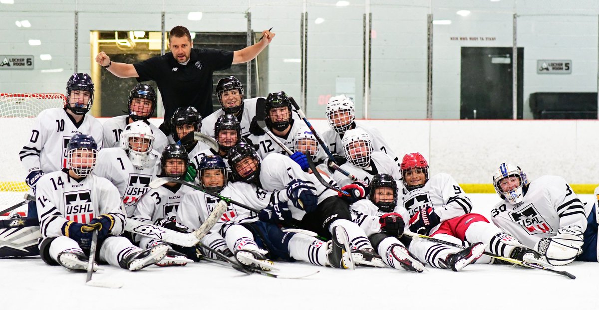 USHL's tweet photo. Congratulations to Team Wheeler ‘04 and head coach @coachodavid, who finished with a perfect 5-0 record at the 2004/2005 Combine! #WhosNext https://t.co/Dt1QpPMP56