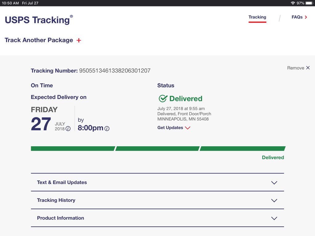 WildandPredsFan's tweet image. Eeee, it’s been delivered!  Now to anxiously await the end of day so I can get it set up!  #MacBookPro2017 #NewMacBookProDay