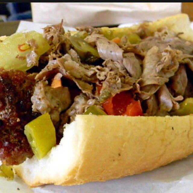 It’s an Italian beef and sausage kind of day!