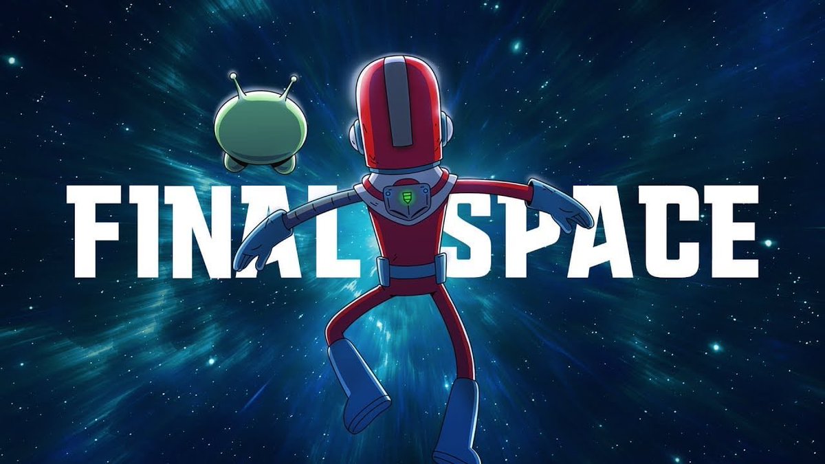 botondeplay's tweet photo. Acabo de quedar viudo de otra serie 😭. Termine de ver #FinalSpace https://t.co/af7tqs2FQ1