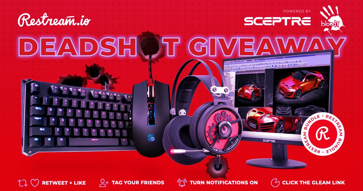 Restream tweet media