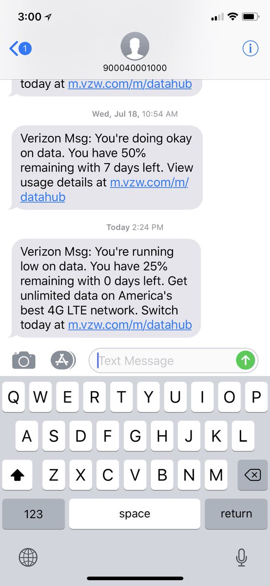 TheRappingCPA's tweet image. I didn’t major in finance, but I do work in budgeting...that being said, I’m pretty sure 25% left with 0 days left is not “running low” and requiring more. Honestly, I’m not even sure it’s possible to go through that much data on a cell phone in one day #cellulardata #internet