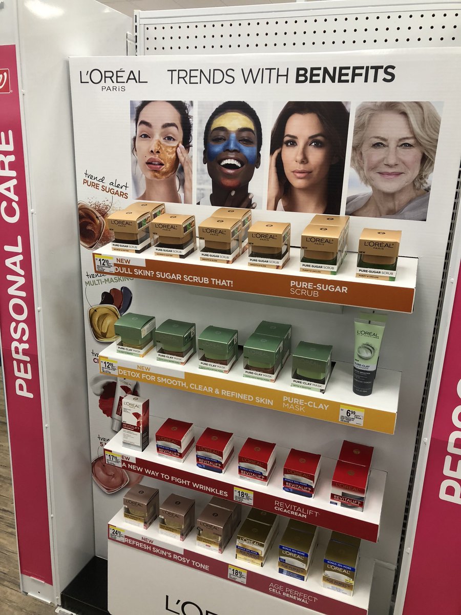 All in favour of facilitated selling through smart merchandising but the message hierarchy of this unit is lost on me. Who’s the audience, what message; new customer recruitment, better targeting, new product? Where’s the focus? 
Have a great weekend.