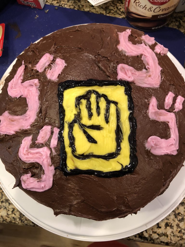 Jojos Bizarre Adventure Cake Decoration