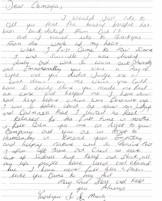 RootedFinance's tweet image. &quot;You didn&apos;t look down on me when you could have&quot;. We often get feedback from clients but a handwritten thank-you note gets us every time. Proud of our advisers! #WhyWeDoWhatWeDo #ClientImpact