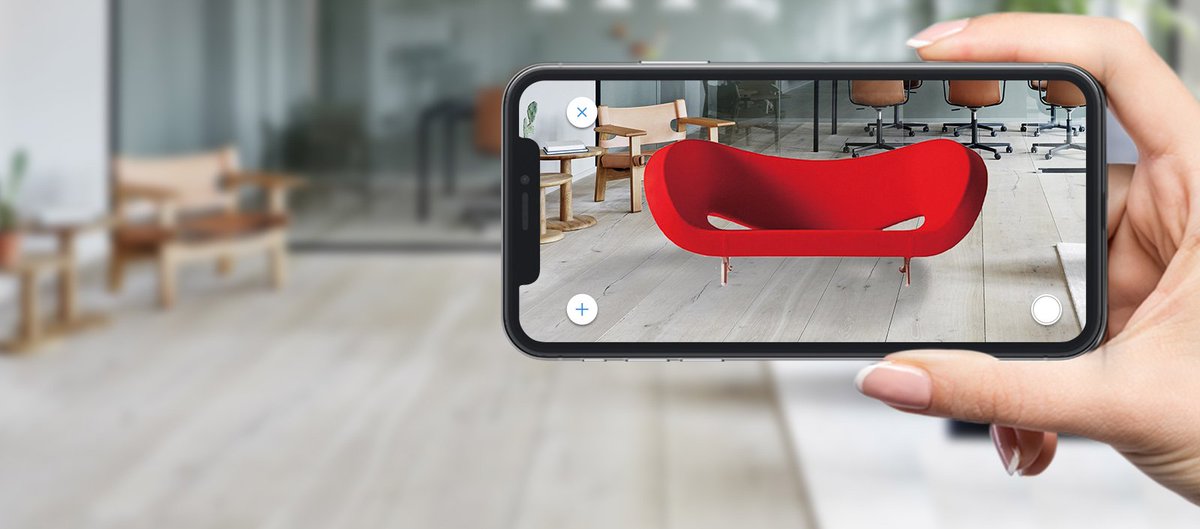 a_rvisual's tweet photo. Let your customers make their house into a home by letting them get the pieces of modern art they like. 🛋️ #ARVisual https://t.co/6CDMJSSa9l