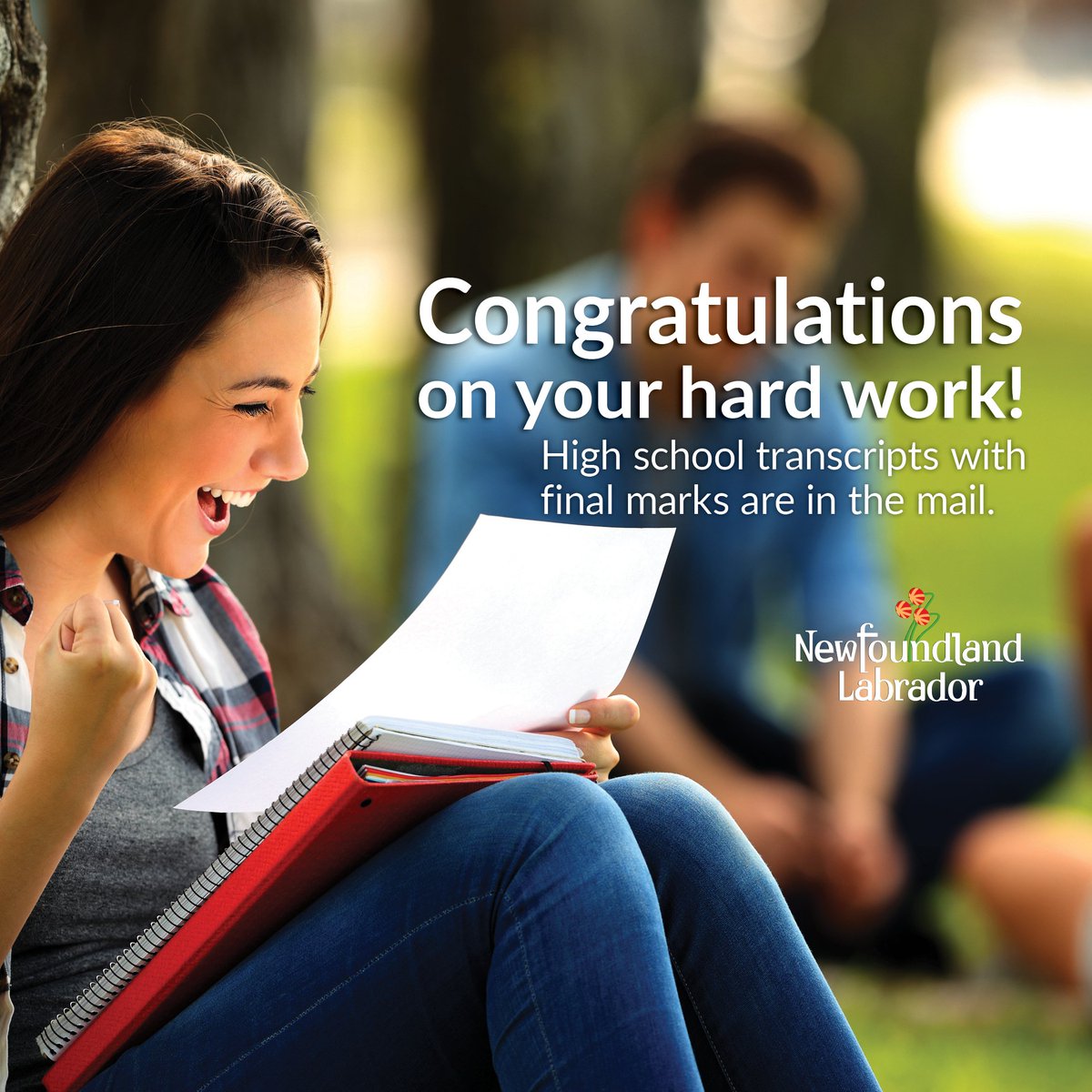 EDU_GovNL's tweet photo. High school transcripts are in the mail! @NLESDCA https://t.co/OzvbuTUZ9o