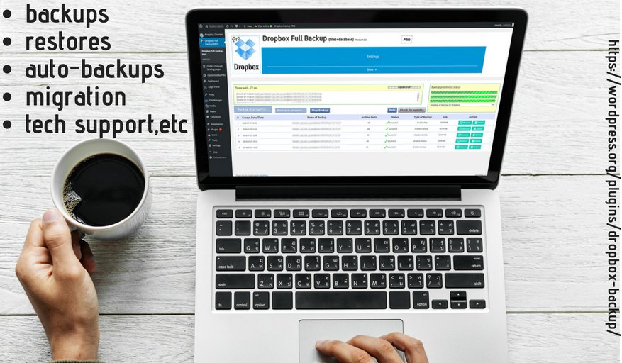 WPAdm_twitt's tweet photo. Make your backup routine much easier with Backup &amp; Restore Dropbox plugin for WordPress. Backup and Restore with one click, schedule backups and just be safe: https://t.co/U6m6Dbmy5E
#ff #techie #tech #geek #security #wordpress #wpadm #cloudsecurity #techy https://t.co/umHwTClPQh