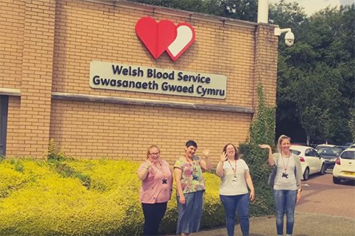 IBMScience's tweet photo. FILM FRIDAY: 1 of 3. Take another look at our #BiomedicalScienceDay2018 video award winner. The Welsh Blood Service’s Red Cell Immunohaematology team put together this feel-good treat https://t.co/CuDtUUmwan https://t.co/3xPGj0s1Yx