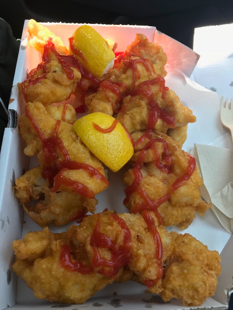 DarlingAscot's tweet photo. The best fish goujons Ever @ the seashell #Lisson grove https://t.co/VlUOFbeYko