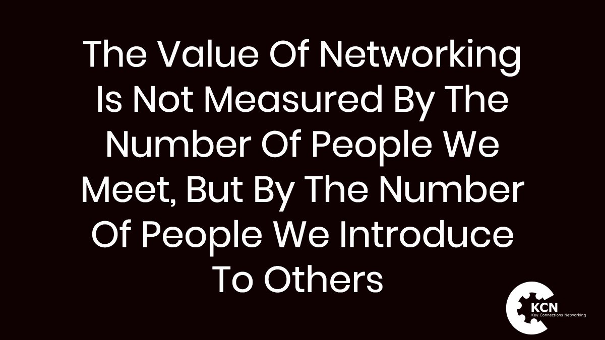 Key Connections Networking tweet media