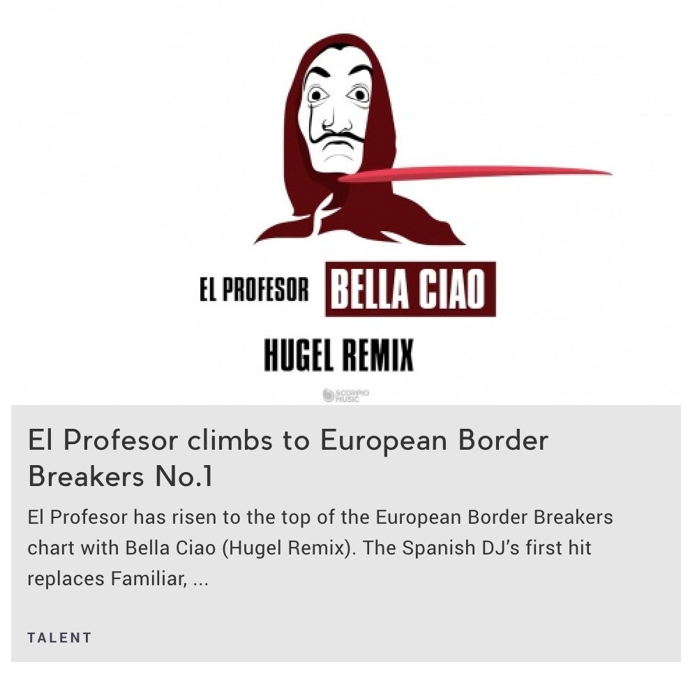 European Border Breakers Chart