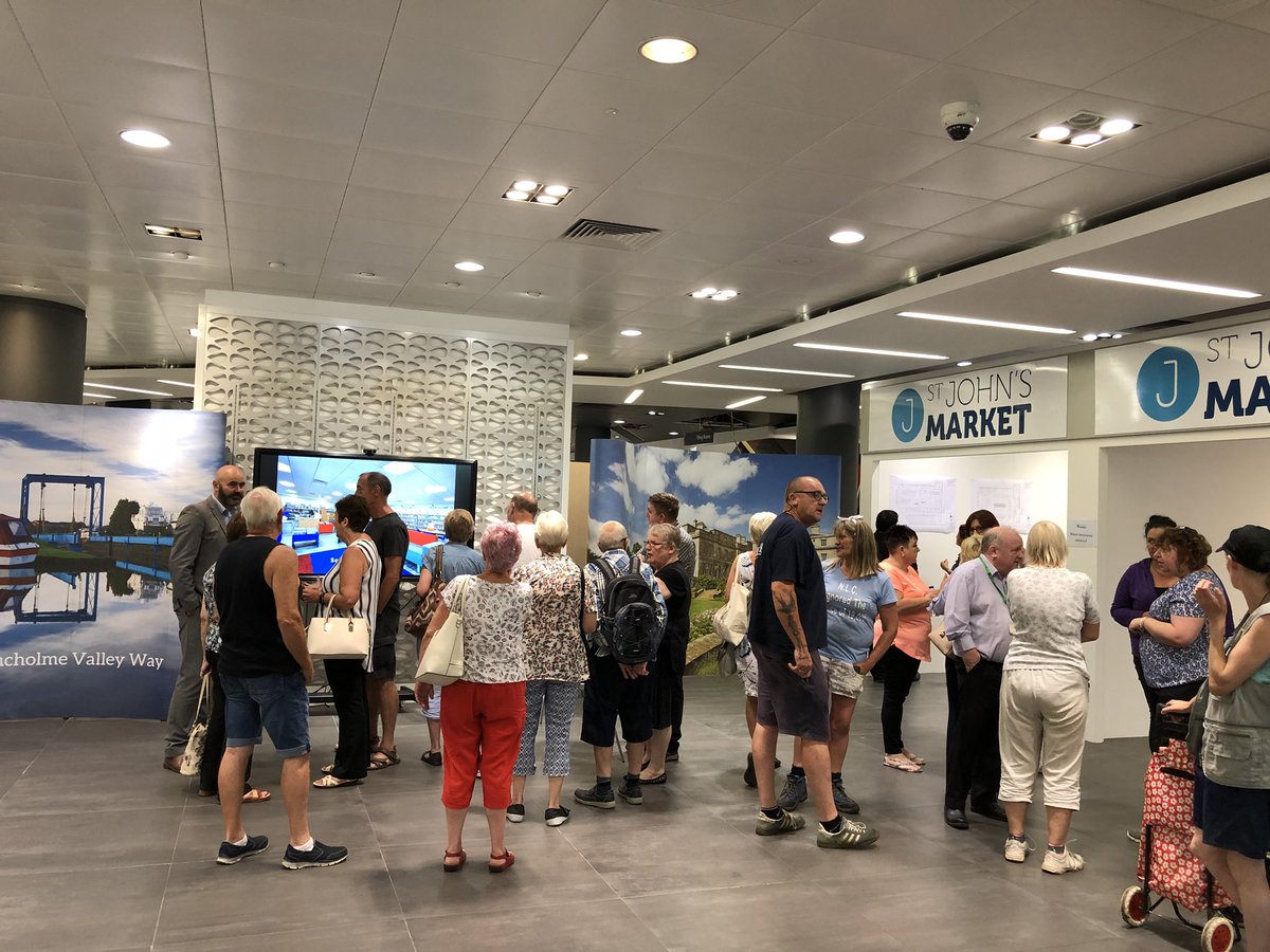 NorthLincsCNews's tweet image. Great turnout this morning to see plans for new £4m+ indoor market for Scunthorpe. Lots of interest &amp;amp; positive comments. We’re open until 4 today so come see us @ the former BHS, Jubilee Way