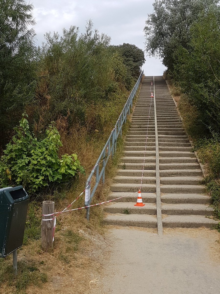 Strandpost60's tweet image. Pas op bij Duinopgang 29 #Breskens (thv @Roompot park en @HalveMaentje)! Er zitten diverse wespennest in de armleuningen.

Bestrijders zijn gebeld. Houd afstand. Gestoken? De EHBOpost bevind zich aan de strandzijde van de opgang.