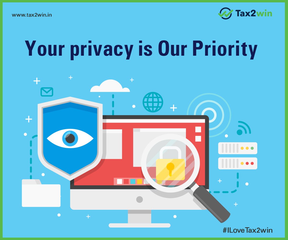 tax2win's tweet photo. Protecting all your financial as well as private information is our top-most priority. And we take our job seriously.
Visit https://t.co/p32SeiclDO
#ITR1 #ITR #TaxTips #Tax2win #HappyFiling #taxation #financialservices #anytimeanywhere #taxdeduction #ilovetaxes #ilovetax2win #GOI https://t.co/ajHmXtcORy