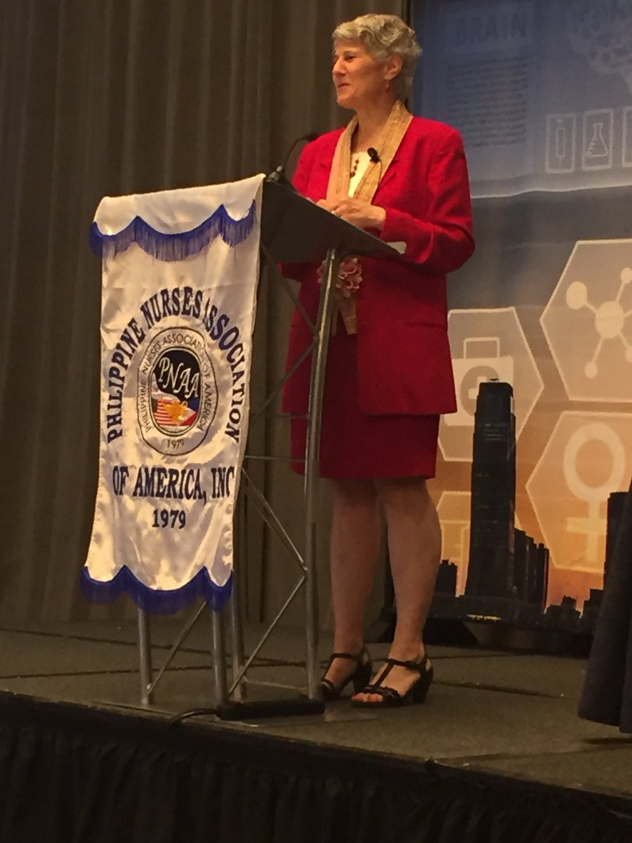 JReif2009's tweet photo. Dr. Pam Cpriano, ANA President keynote at PNAA discusses critical importance of self care for nation’s 4M nurses !!#HealthyNurseHealthyNation https://t.co/6tRizN2jgk