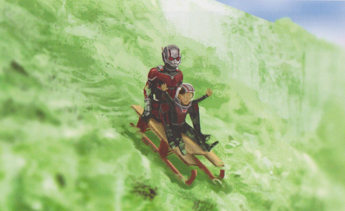 MCU_Direct's tweet photo. Unused #AntManAndTheWasp concept art keyframes show daughter Cassie Lang shrunken down herself!

(via @ComicBook_Movie) https://t.co/JrBAoxbaYD