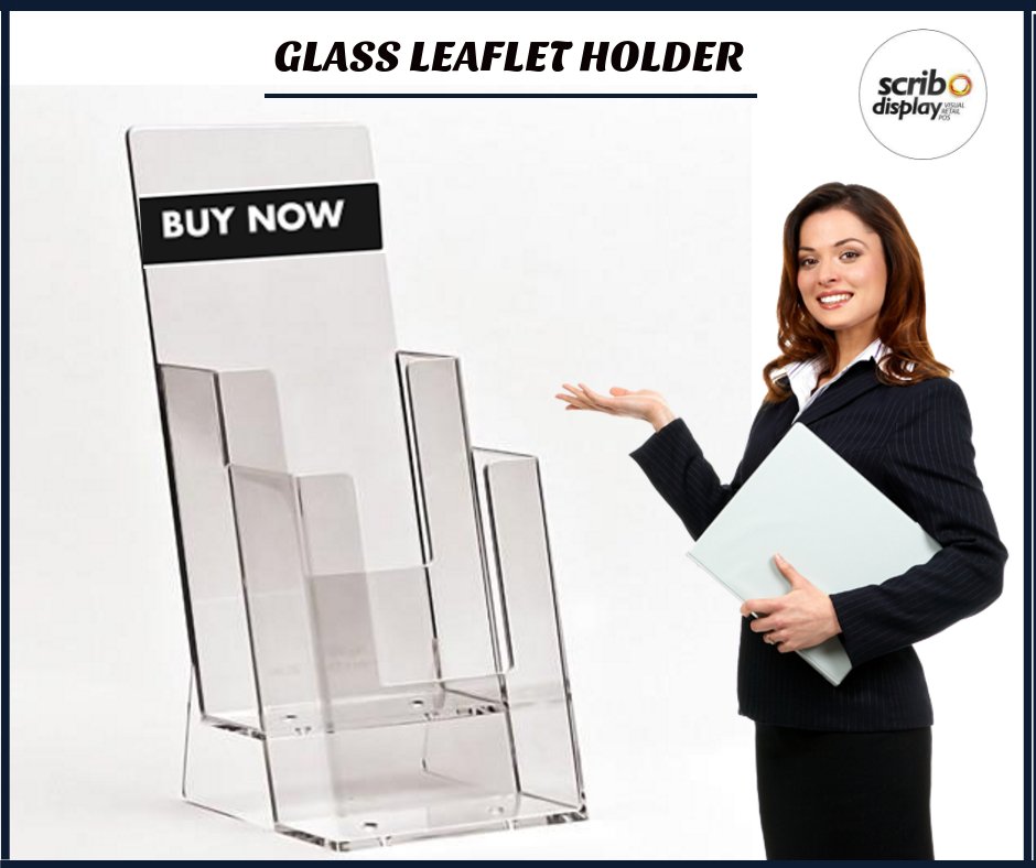 DisplayPortable's tweet photo. The glass leaflet holder is an eye-catching way to display your products in store or at exhibitions. 
https://t.co/IQvkVFE5du
#flag #art #table #print #photo #designer#picture #furniture #business #logo #display #brochure #stools https://t.co/NrKR1z2Obt