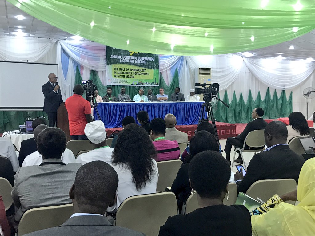 This week, I joined my colleagues at the Epidemiological Society of Nigeria for their annual conference in #Abuja. We continue to work together to promote the role of epidemiologists as central to strengthening #publichealth in #Nigeria
#Epison2018