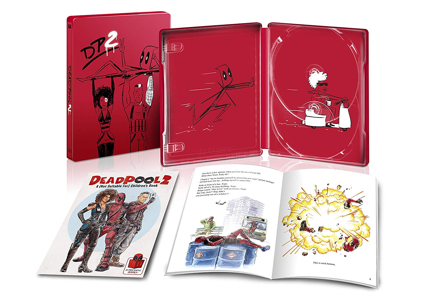 デッドプール ブルーレイ スチールブック仕様【Amazon.co.jp限定