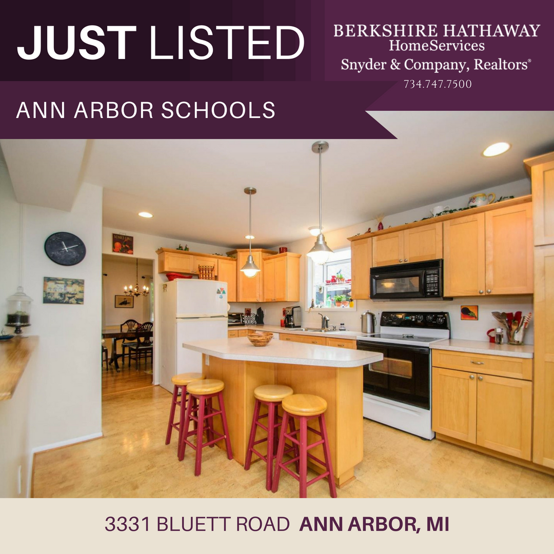 AnnArborHomes's tweet photo. #JustListed by Russ Hagy:
4bdrm, 2.5bath #colonial in #AnnArborSchools
#OpenHouse this Sun, July 29, 1-3pm

Price &amp; more photos: https://t.co/XQ2dL5shgZ

#BHHSRealEstate #ExpertsInResidence
#GoodToKnow #GoodToAsk #RedefiningBestInClass
#AnnArborRealEstate #AnnArborLiving #A2Homes https://t.co/avylVB3wtt