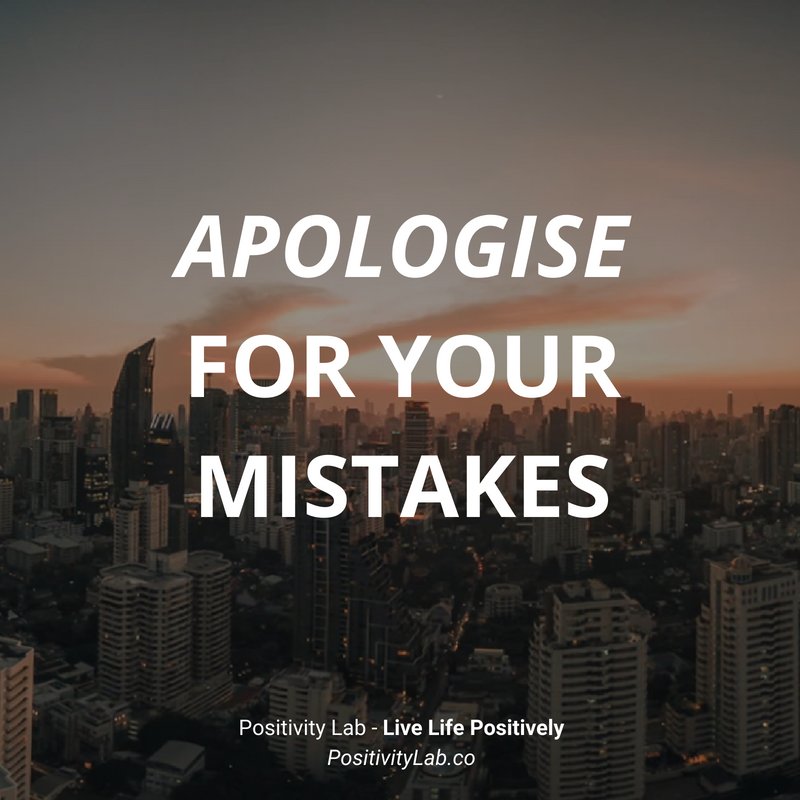 PositivityLab's tweet image. Made a mistake? Apologise!
-
It's not the easiest thing to do, admittedly. Especially when the person hurls abusive words at you for a mistake you've made....
-
Yet, we still ask for their forgiveness.

&amp;gt;&amp;gt; ow.ly/YDkF30l3Pds