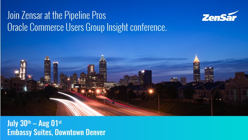 Zensar's tweet image. Meet Zensar at the #PipelineProsInsightConference and get insights on #OracleATG. Register here: zensar.co/2LIy3wo
@OracleCommerce