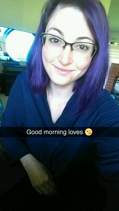 Good morning! I recolored my hair yesterday and love it. Definitely keeping purple for a while. 😊💜 https://t<a href="/tag/mvsales"class="tags"><span>#mvsales</span></a>