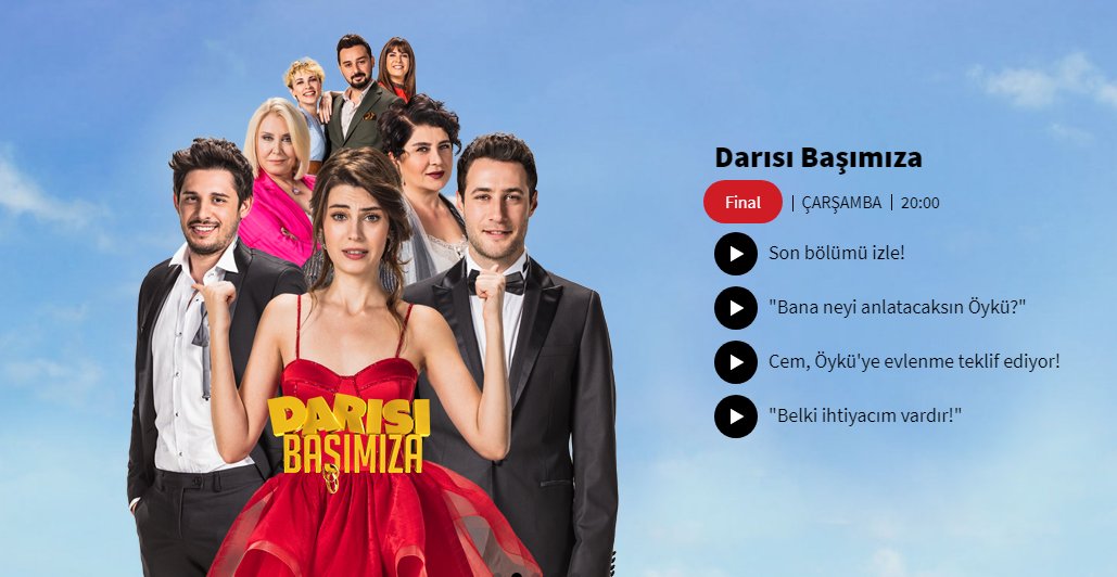 beklenenkral's tweet photo. #DarısıBaşımıza, 5. bölümüyle çarşamba akşamı final yapıyor. Şaşırdım, üzüldüm... https://t.co/HdpWJiFVVa