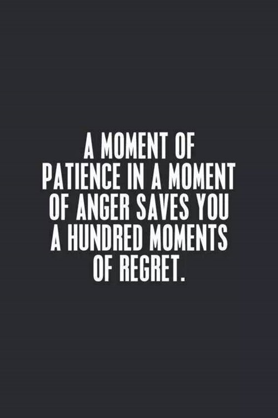 therighthelp's tweet photo. A moment of patience in a moment of anger saves you a hundred moments of regret. #wisewords #inspiration #advice #anger https://t.co/4oRrUhk1VR