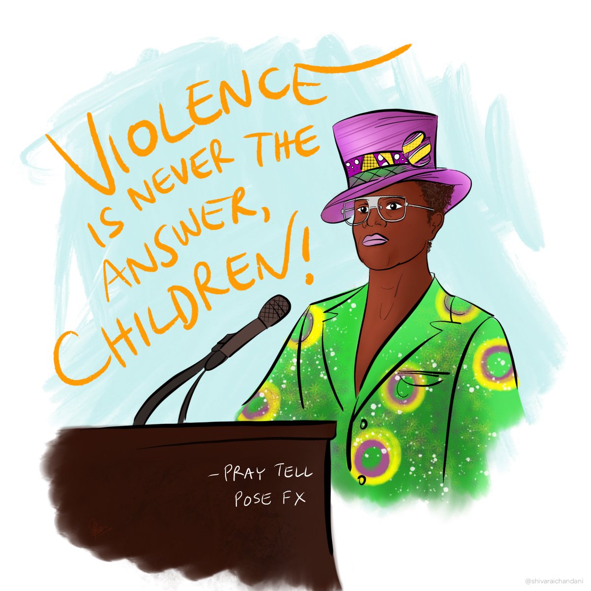 We loved this message from <a href="/theebillyporter/">Billy Porter</a>'s Pray Tell on <a href="/PoseFX/">Pose</a> so much that we made it into a piece of art 💖

#PoseFX #PrayTellEm #IsSeason2HereYet #Iconic