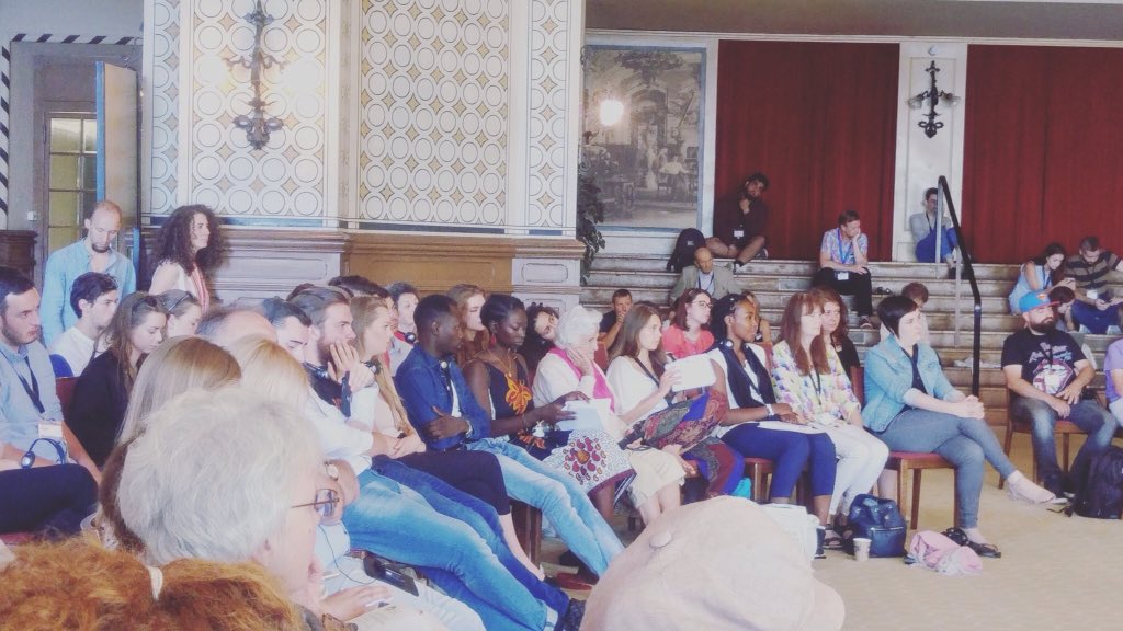 JoBerry9's tweet photo. My heart is very full of hope and love, humbled with many people saying they will build bridges with their 'other' after my talk @BBfP #AEUB https://t.co/1fOv35c08G