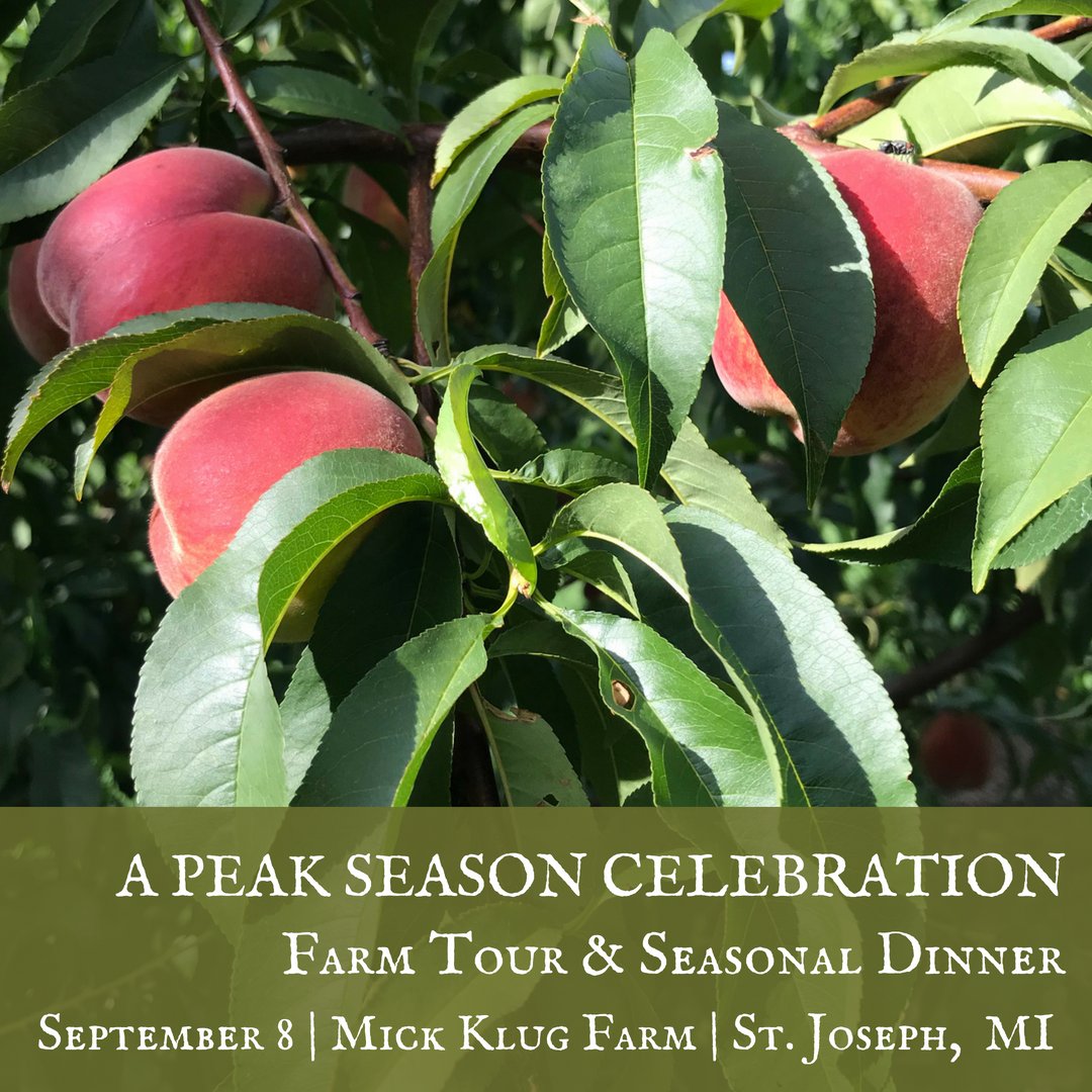 You're Invited to A Peak Season Celebration at Mick Klug Farm! Join Green City Market and <a href="/mickklugfarms/">Mick Klug Farms</a> for an exclusive farm tour and seasonal dinner showcasing the product and people that make up the market community: GCMcelebration.eventbrite.com.