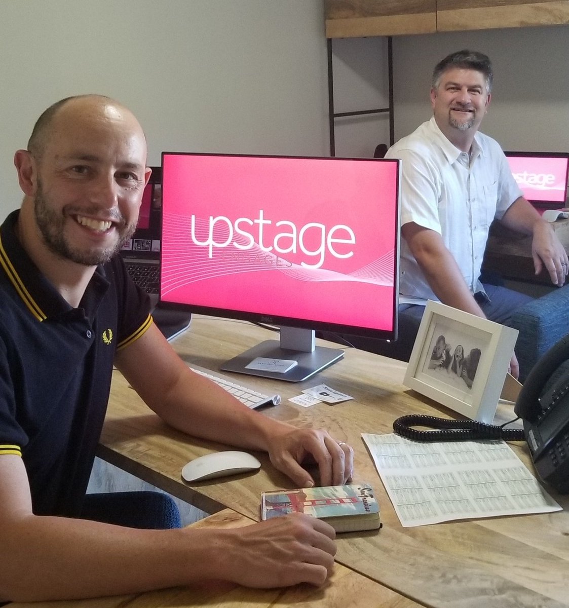 East meets West is soooo fashionable right now, eh Mr President?! Rod joins Phil in week one of our US West Coast office going LIVE. #eventprofs #openingday