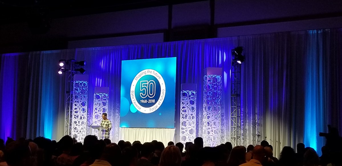 IB Global Conference 2018. Celebrating 50 years of global education. #shapingthefuture <a href="/lqprincipal/">Gregg O'Mara</a> <a href="/RedhawksJGMS/">John Glenn</a> <a href="/EarhartExplorer/">Earhart Elementary</a> <a href="/Followthebolt/">Franklin Elementary</a>