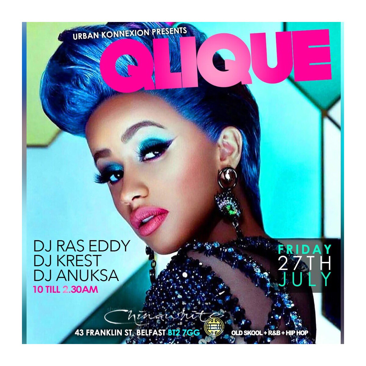 It goes down tonight @ Qlique Fridays <a href="/Chinawhite/">zack hedrick</a> Old Skool, R&amp;B,  Hip Hop... It’s gonna be 🔥🔥🔥