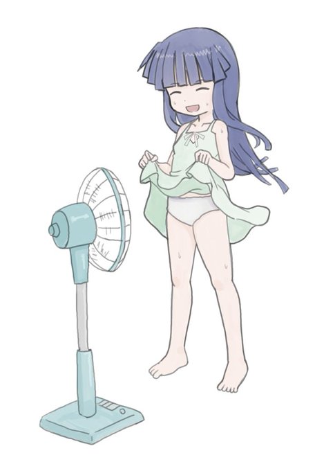 あついよー
#ひぐらしのなく頃に 