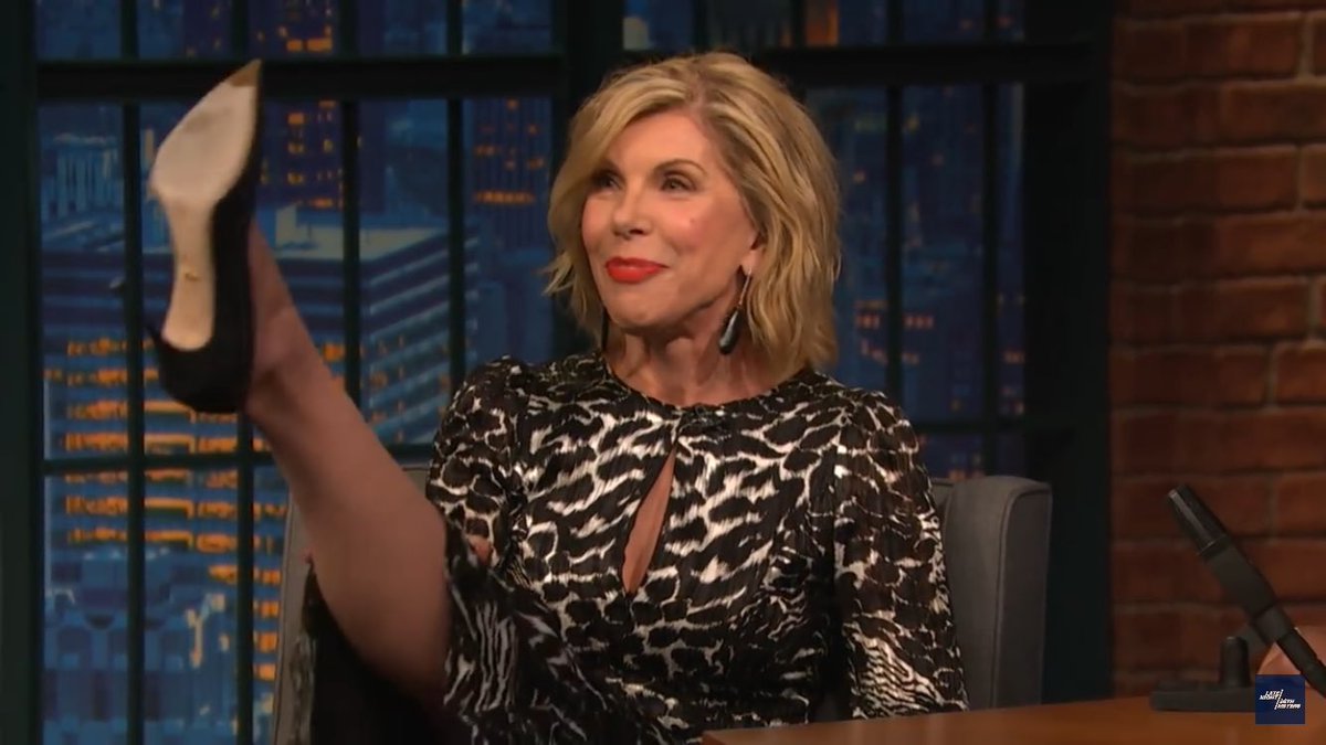 christine baranski high kicking with her BAD legpic.twitter.com/2G8sQ49hcX.