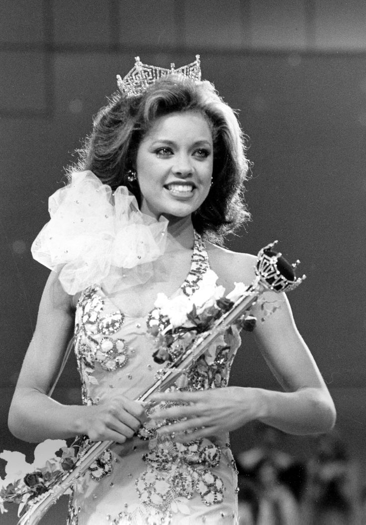 Vanessa first gained the attention of the public eye with her iconic win as the first Black woman to be crowned Miss America in 1984.