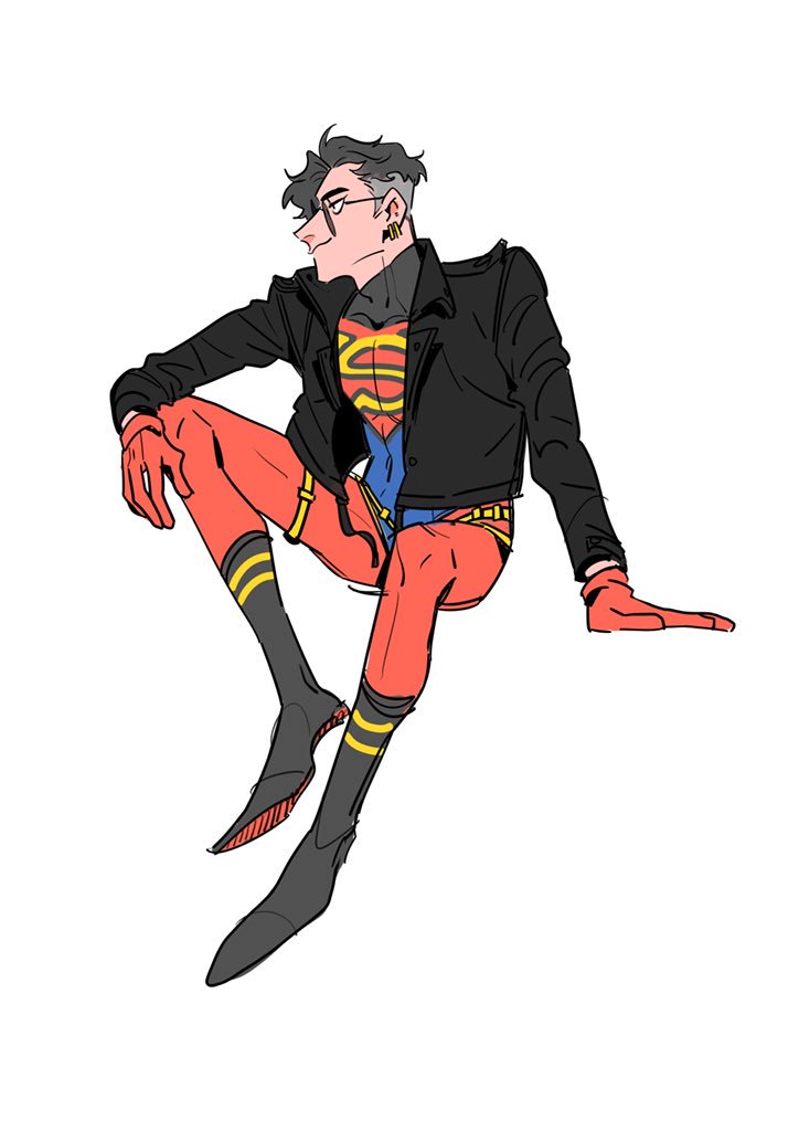 qingmeijun's tweet photo. #superboy draw my handsome baby boy😂 https://t.co/TqZfVOsuVi