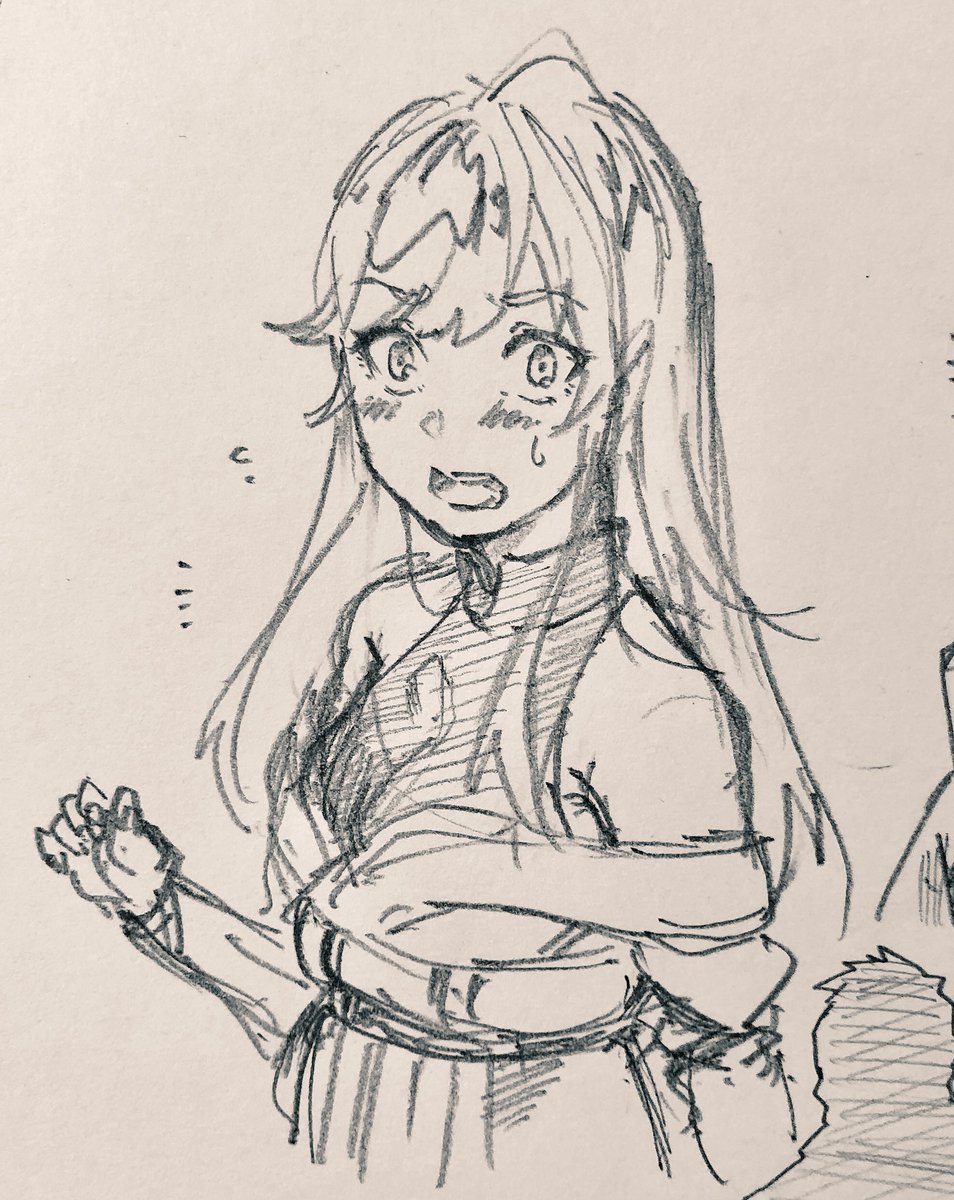 ミーナの新コス
カラーで描きたいな
#ちゃずー創作 